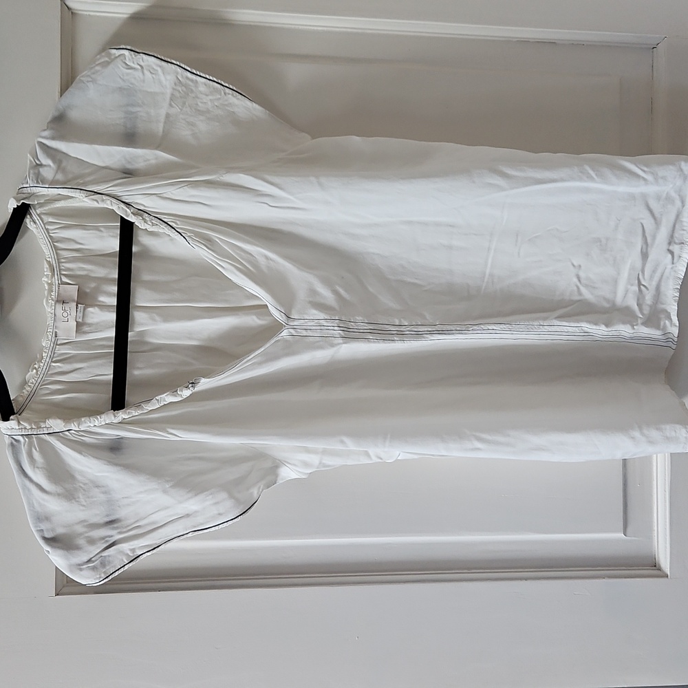LOFT Shirt With Flutter Sleeved